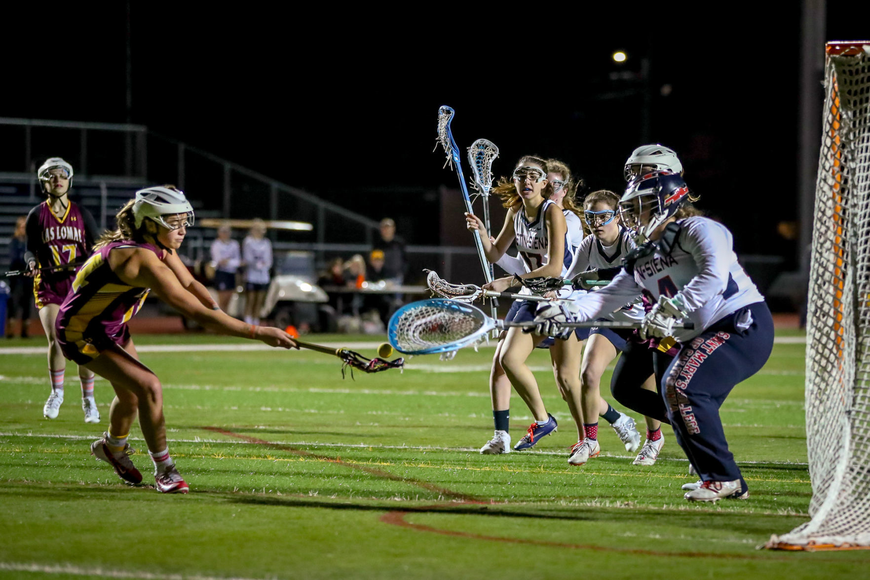 Las Lomas at Justin-Siena girls lacrosse